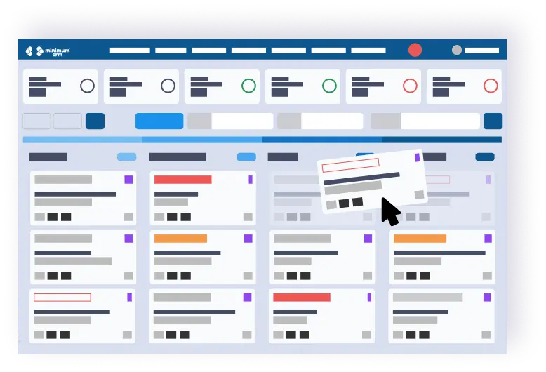 Minimumcrm sürükle bırak