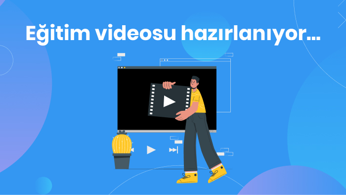 Mincrm egitim videosu hazirlaniyor